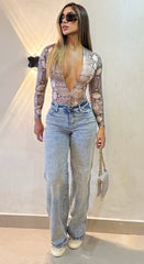 Jean Palazzo, Tela Stretch, Tiro medio, Ref: 2070