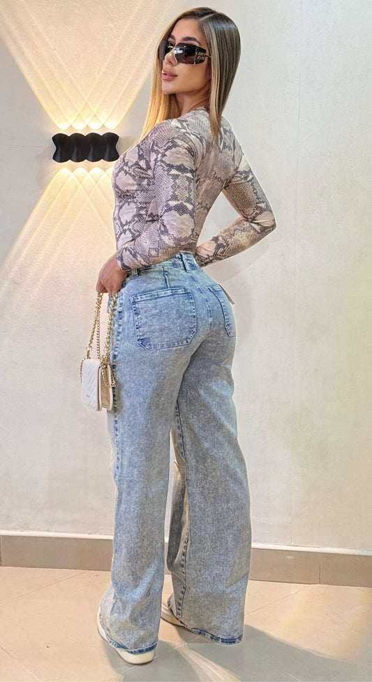 Jean Palazzo, Tela Stretch, Tiro medio, Ref: 2070