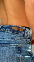 Falda Short, Tela stretch, Tiro medio, Ref: 1898
