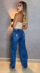 Jean Palazzo, Tela Stretch, Tiro medio, Ref: 2248