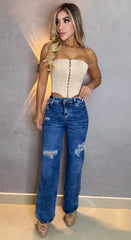 Jean Palazzo, Tela Stretch, Tiro medio, Ref: 2248