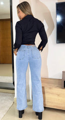 Jean Palazzo, Tela Stretch, Tiro medio, Ref: 2041