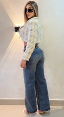 Jean Palazzo, Tela Stretch, Tiro medio, Ref: 2052