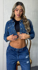 Chaqueta denim, Tela rígida , Ref: 2457