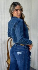 Chaqueta denim, Tela rígida , Ref: 2457