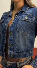 Chaqueta denim, Tela rígida , Ref: 2524
