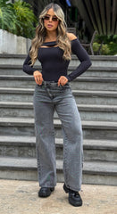 Jean Palazzo, Tela Stretch, Tiro medio, Ref: 2639