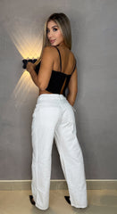 Jean Bota Recta, Tela Rígida, Tiro medio, Ref: 2414