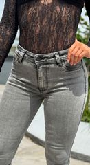 Jean Skinny, Tela Stretch, Tiro medio, Ref: 2864