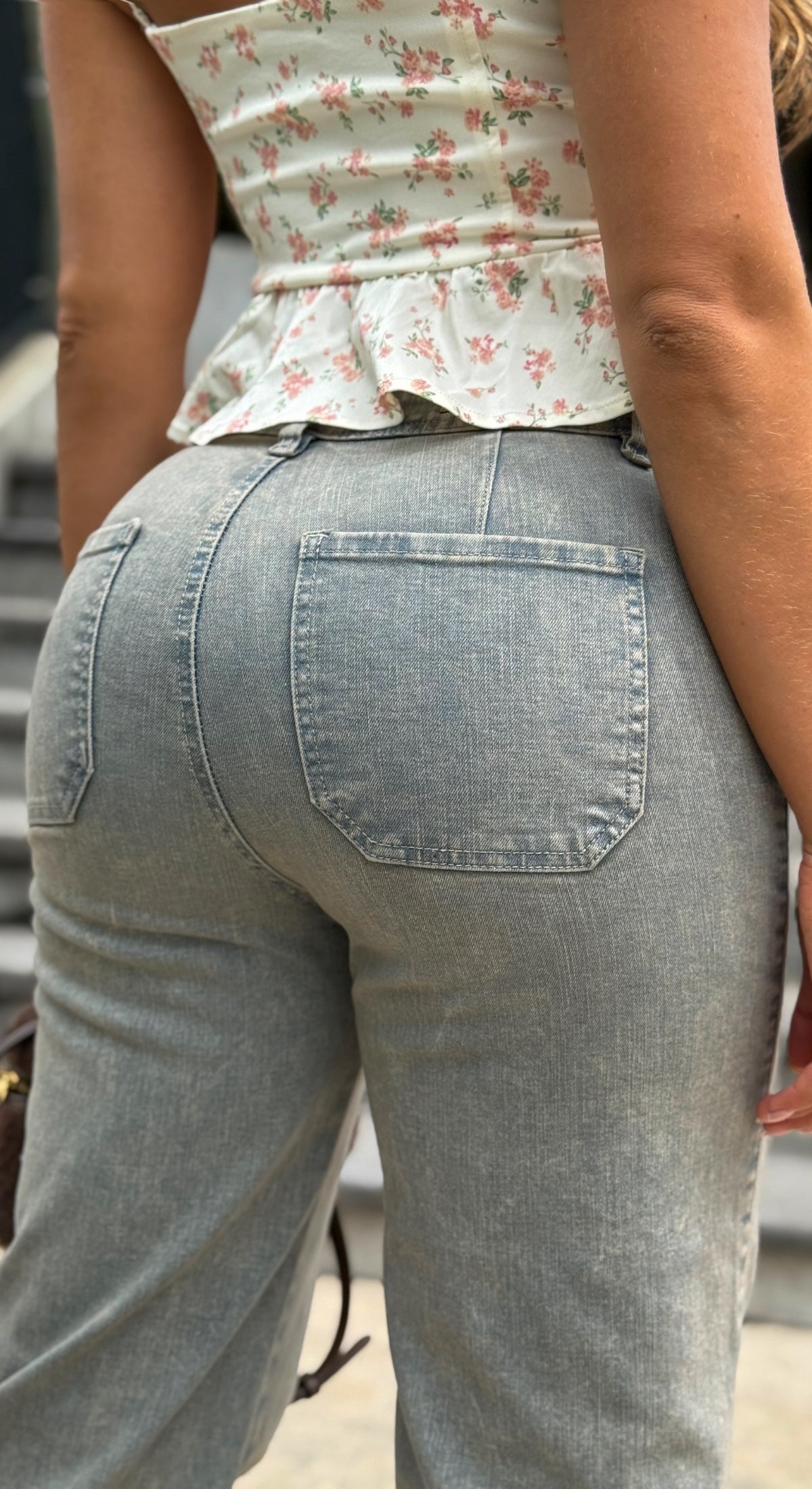 Jean Palazzo buck jeans