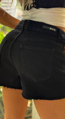 Mini Short, Tela stretch, Tiro medio, Ref: 2426