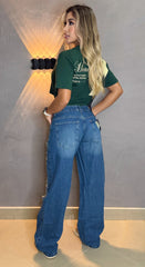 Jean Bota Recta, Tela Rígida, Tiro medio, Ref: 2362