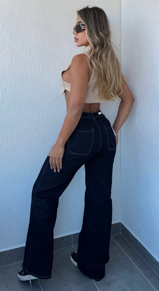 Jean Palazzo, Tela Stretch, Tiro medio, Ref: 2071