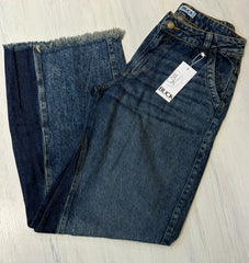 Jean wide leg BUCK JEANS dark blue