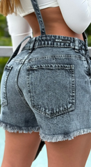Overol Denim, Tela Rígida, Ref: 2809